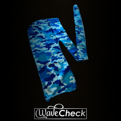 Blue Camo Durag