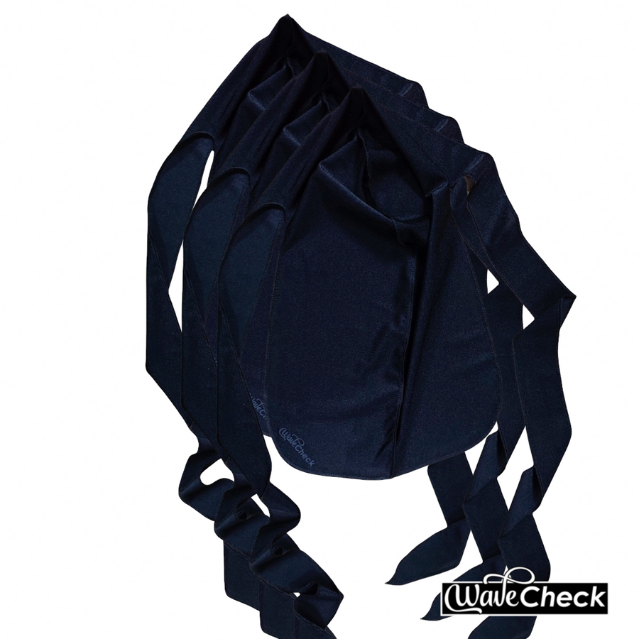 Durag 3 Pack Black