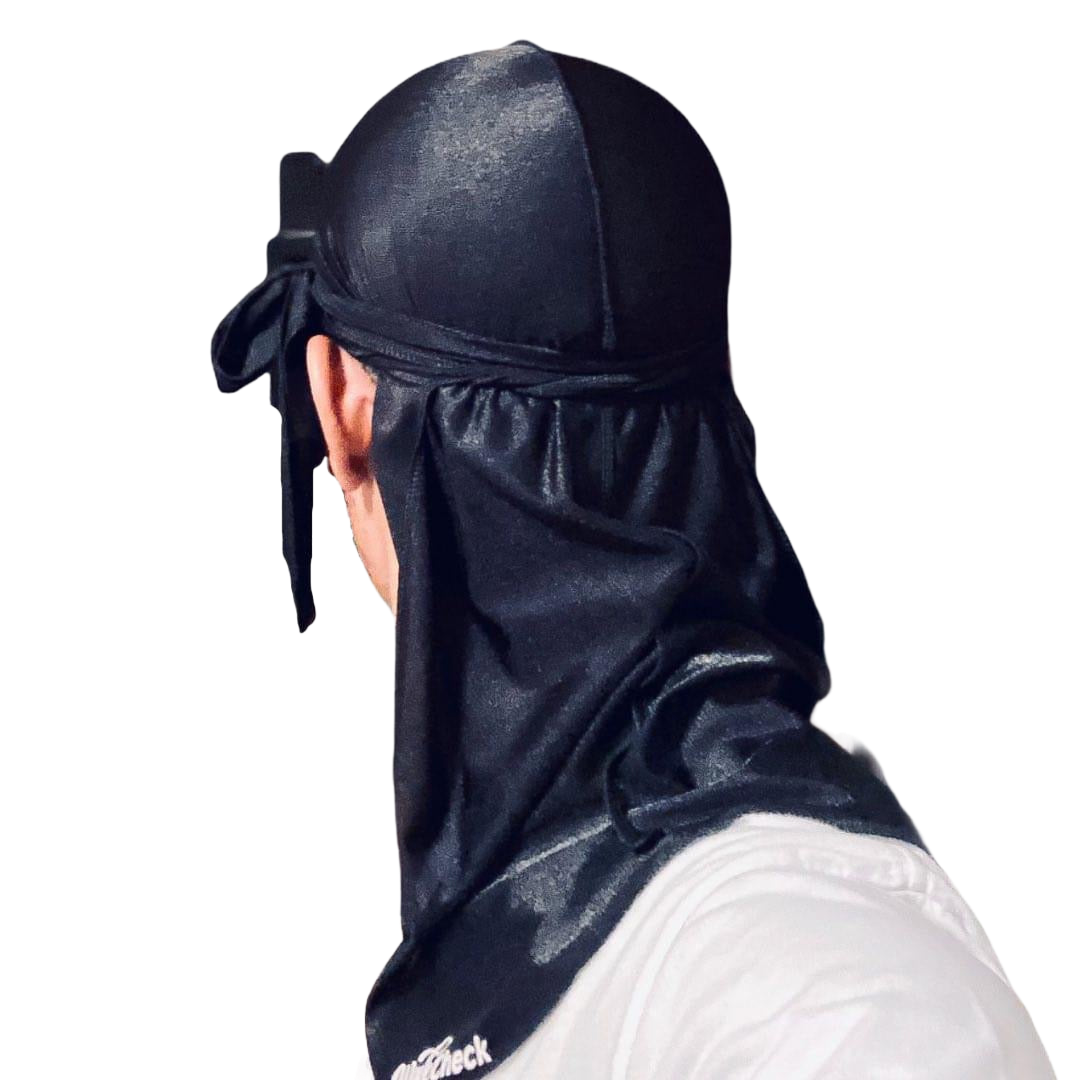 Wave Check Compression Silky Durag