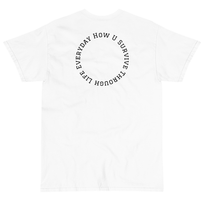 Hustle Tee White
